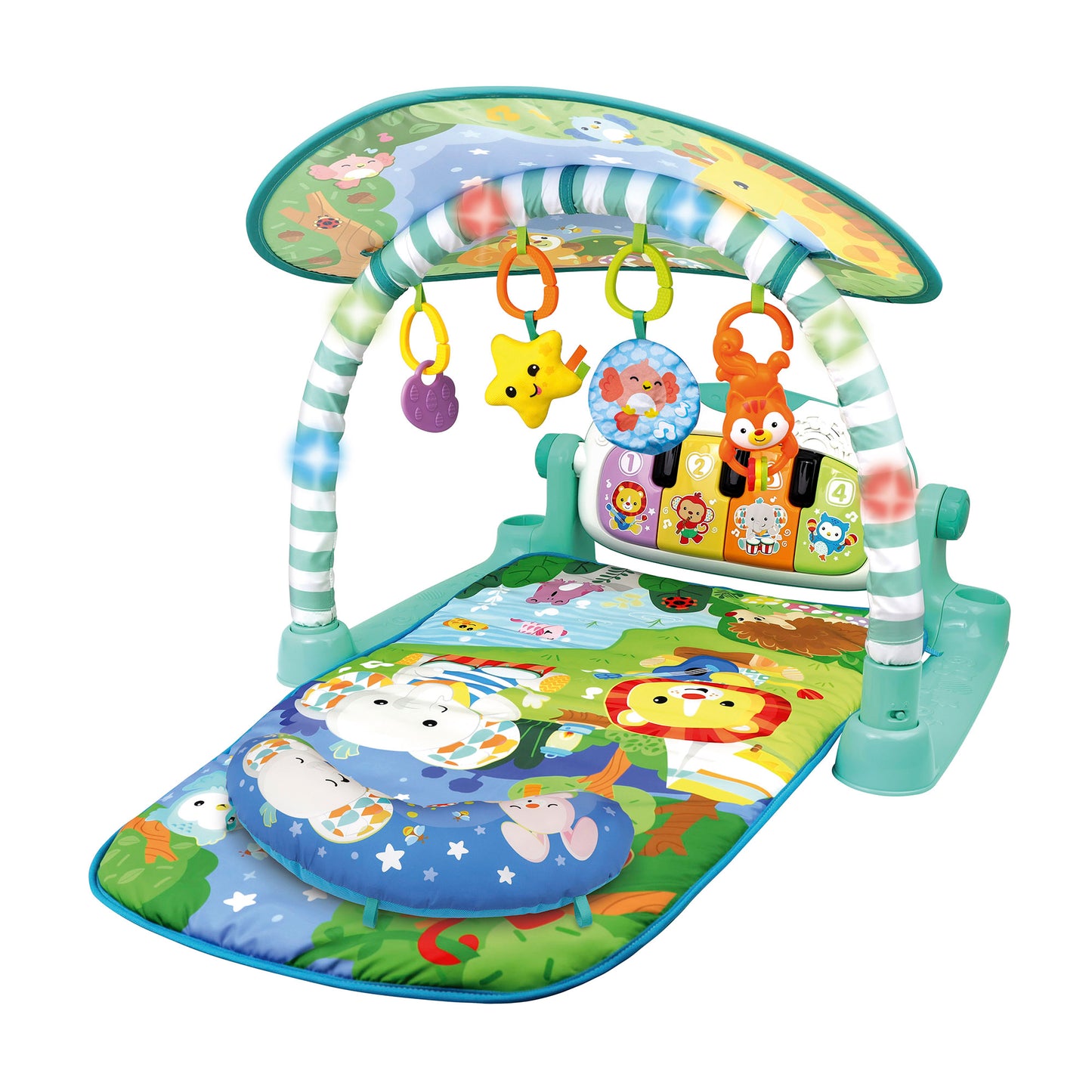 Winfun Magic Lights Kick 'n Play Musical Gym