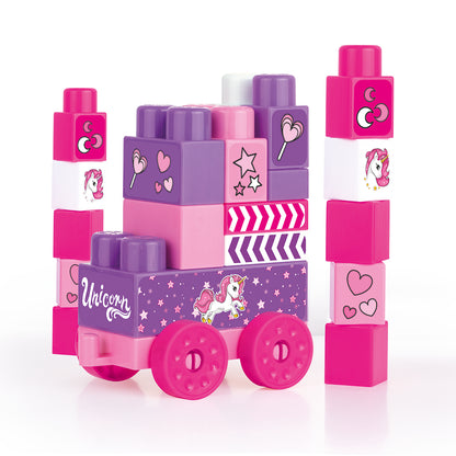 Dolu Unicorn Mega Blocks (25 Pcs)
