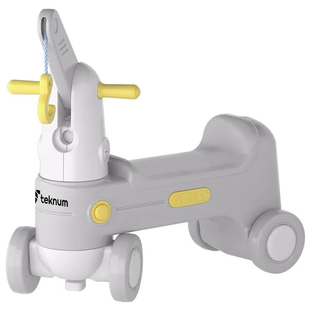 Teknum 2-in-1 Rock Ride On – Grey
