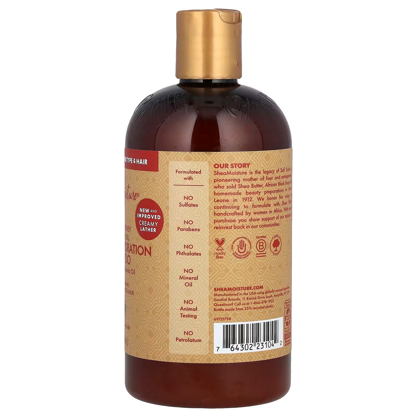 Shea Moisture Manuka Honey & Mafura Oil Shampoo (384ml)
