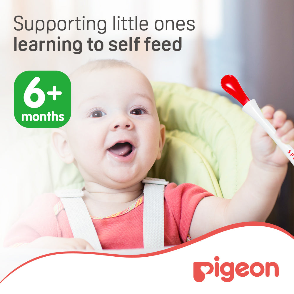 Pigeon Weaning Spoon Set - Stage 1 (2 Pcs)