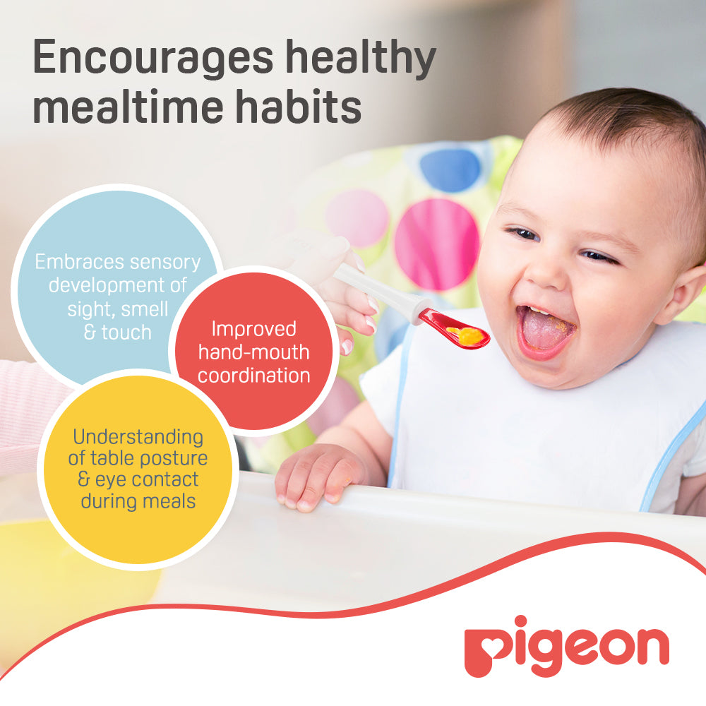 Pigeon Weaning Spoon Set - Stage 1 (2 Pcs)