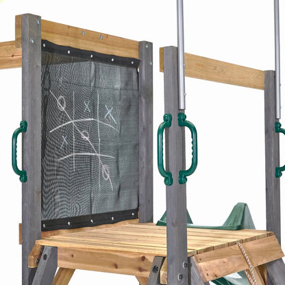 Plum - Siamang Wooden Playcentre Swing & Slide Climbing Frame