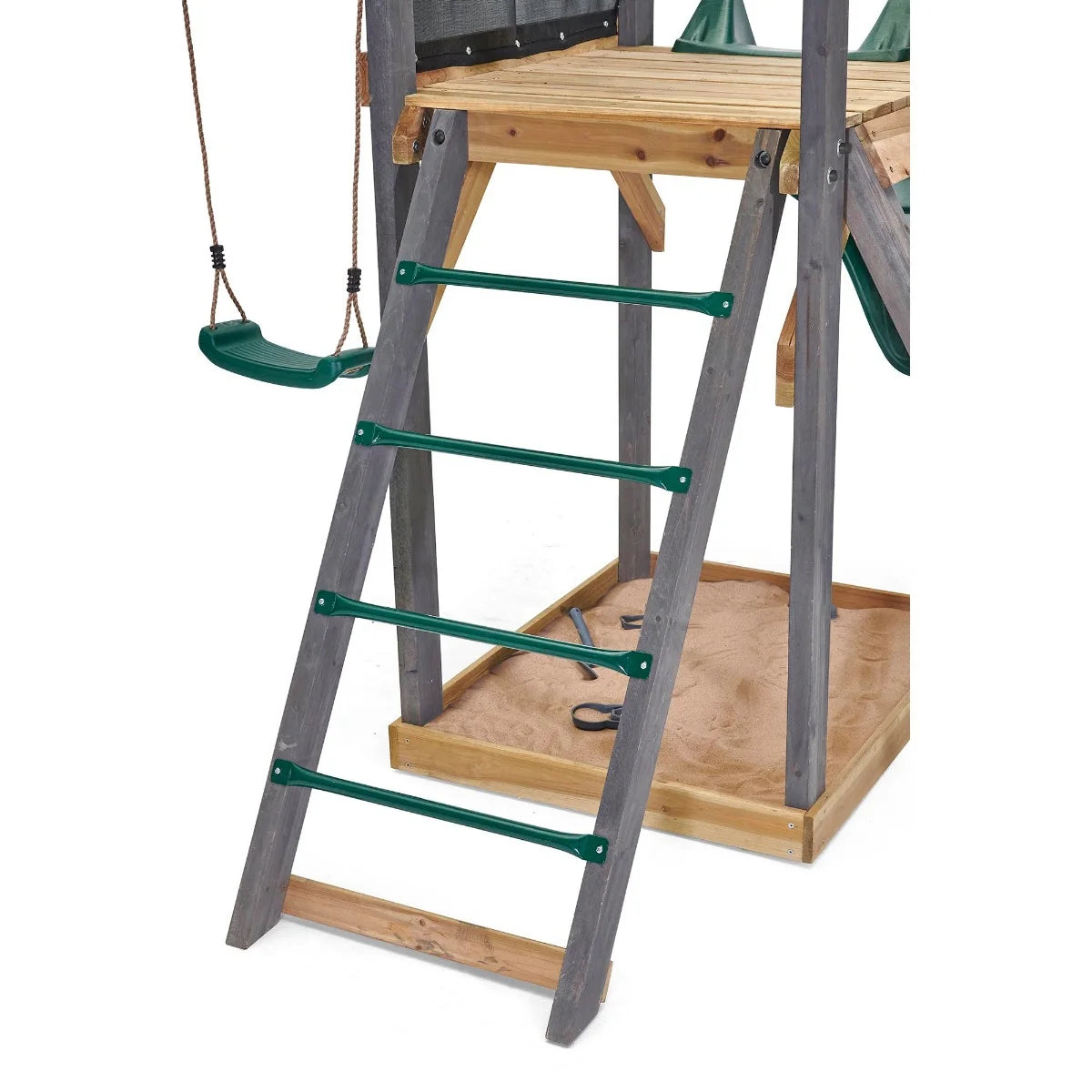 Plum - Siamang Wooden Playcentre Swing & Slide Climbing Frame