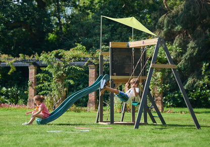 Plum - Siamang Wooden Playcentre Swing & Slide Climbing Frame