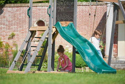 Plum - Siamang Wooden Playcentre Swing & Slide Climbing Frame