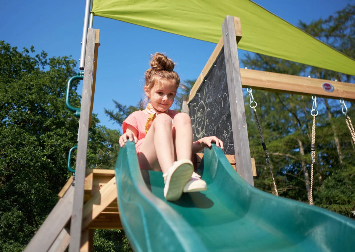 Plum - Siamang Wooden Playcentre Swing & Slide Climbing Frame