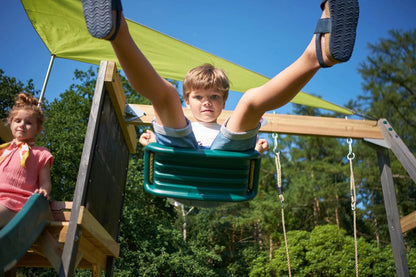 Plum - Siamang Wooden Playcentre Swing & Slide Climbing Frame
