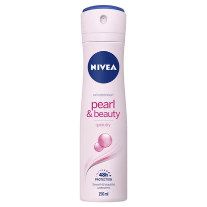 نيفيا بخاخ مزيل عرق للنساء بيرل آند بيوتي (150ml)