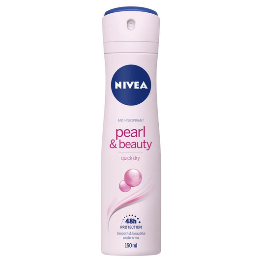 نيفيا بخاخ مزيل عرق للنساء بيرل آند بيوتي (150ml)