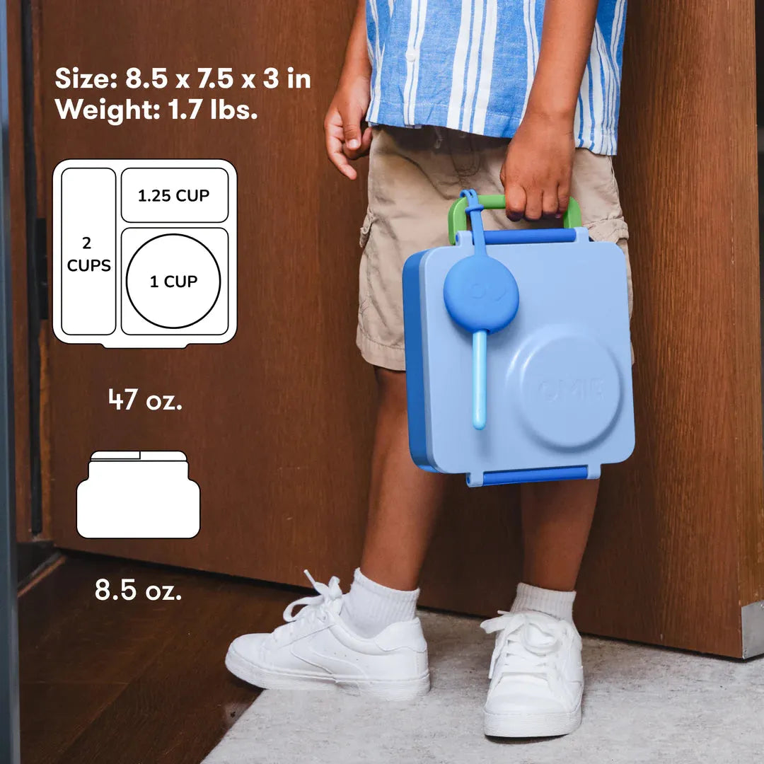 Omie Box Thermos Lunch Box For Kids Dual Insulation 2 Way Color (250ml)