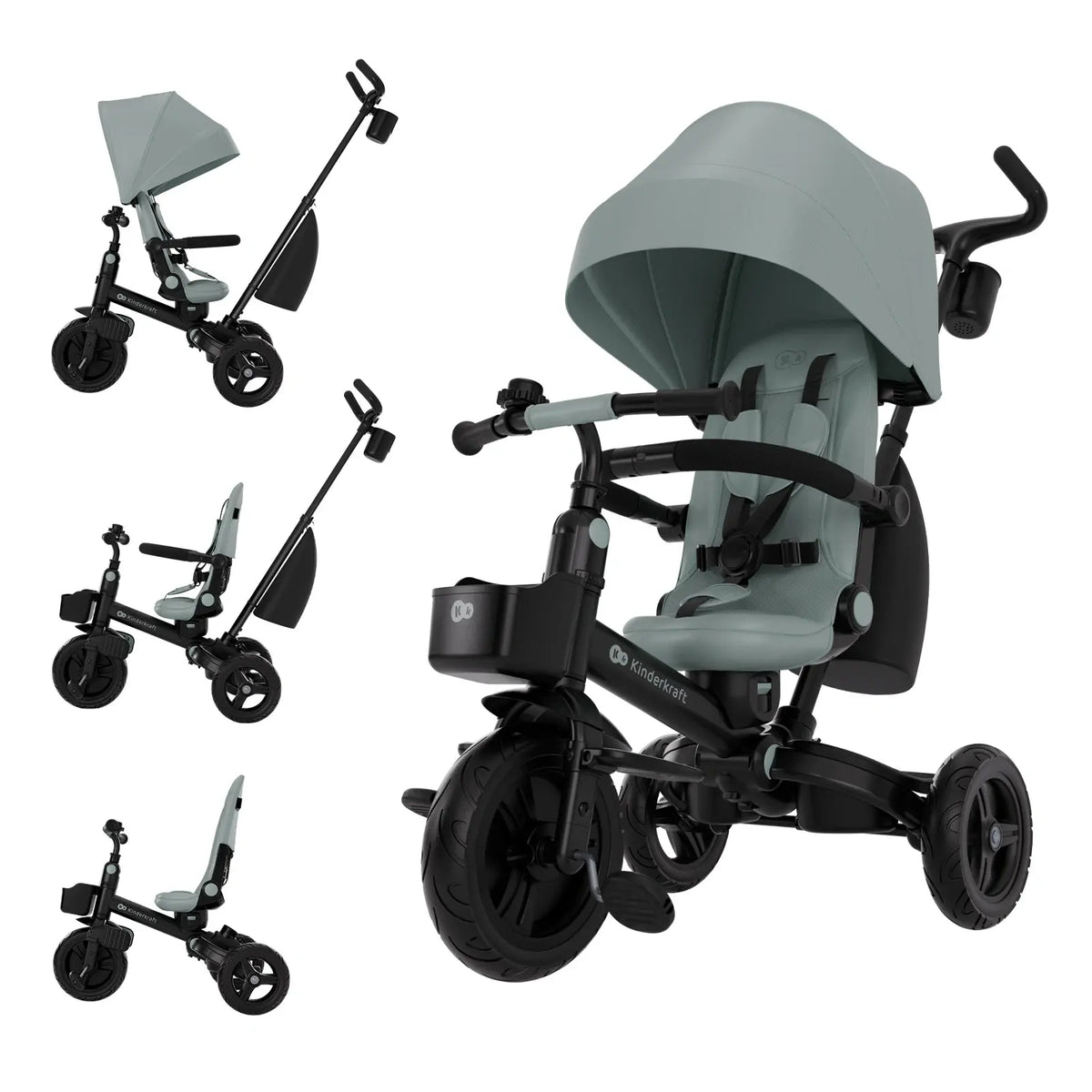 Kinderkraft AVEO 2 PLUS Tricycle – Green