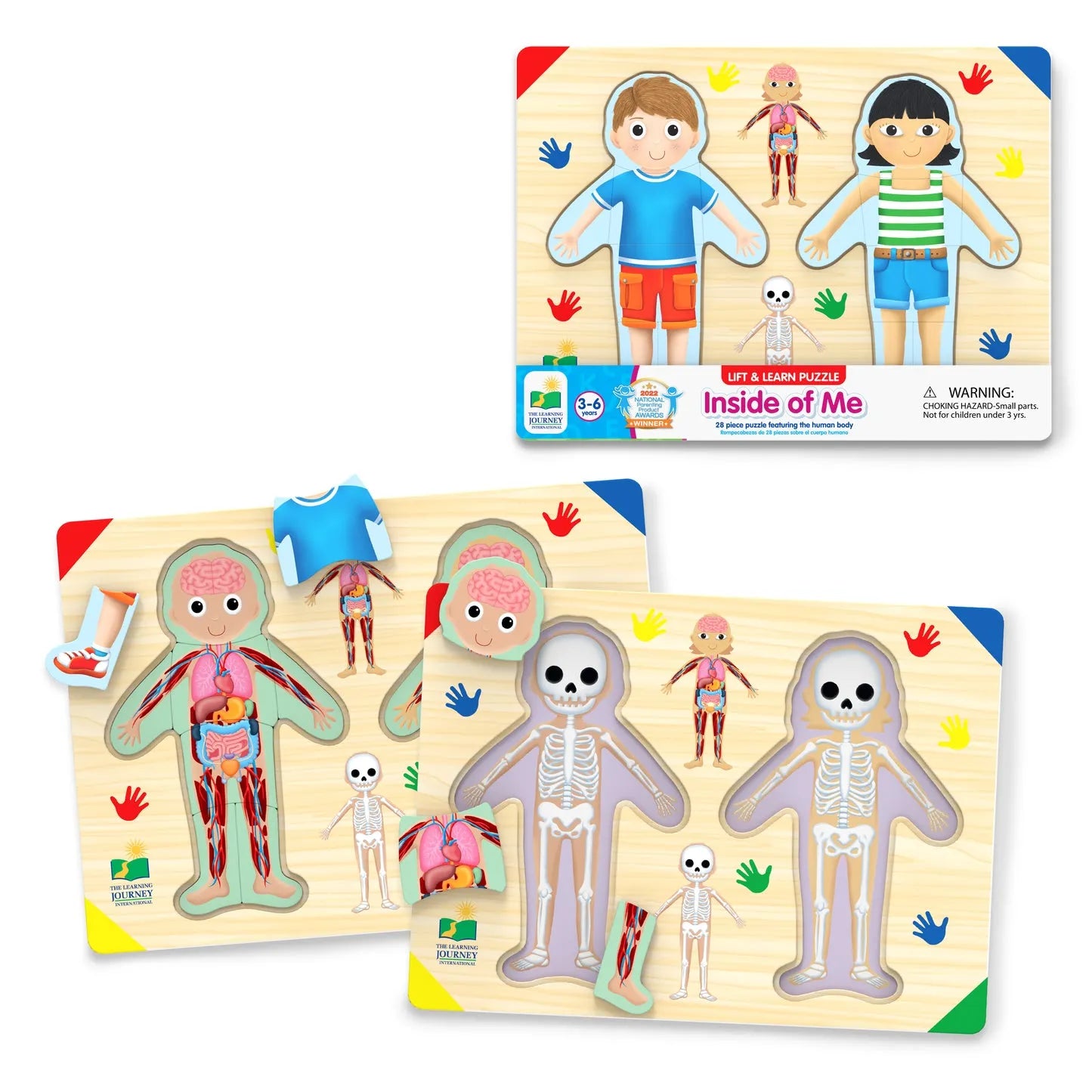 The Learning Journey Lift & Learn Puzzle Inside of Me