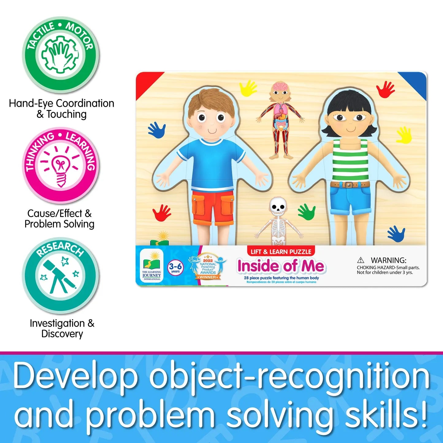 The Learning Journey Lift & Learn Puzzle Inside of Me
