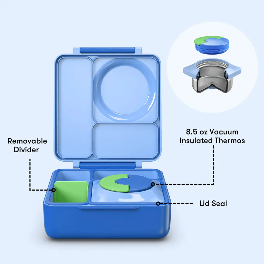 Omie Box Thermos Lunch Box For Kids Dual Insulation 2 Way Color (250ml)