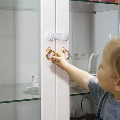 Nurtur Safety Cabinet Lock - Pack of 1 (35*97*18mm)