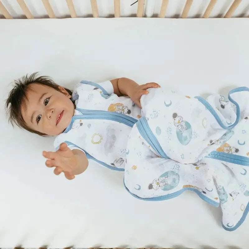 Aden + Anais Essentials Muslin Light Sleeping Bag - Space Explorers