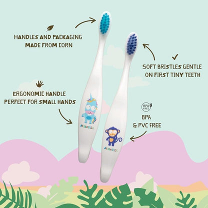 Jack N' Jill Kids Toothbrush (1 pc, Assorted)