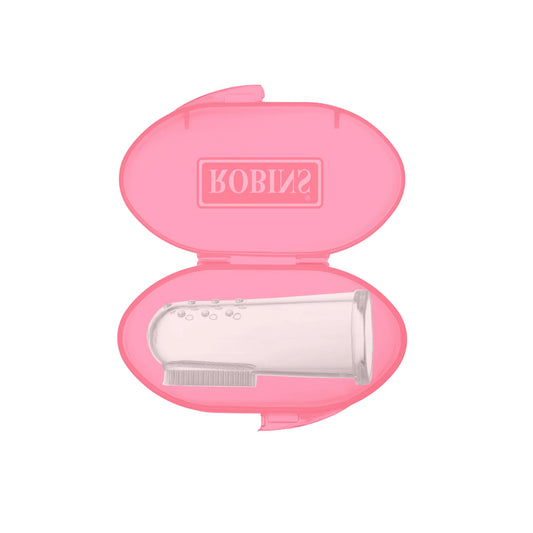 Robins Finger Toothbrush (Pink)