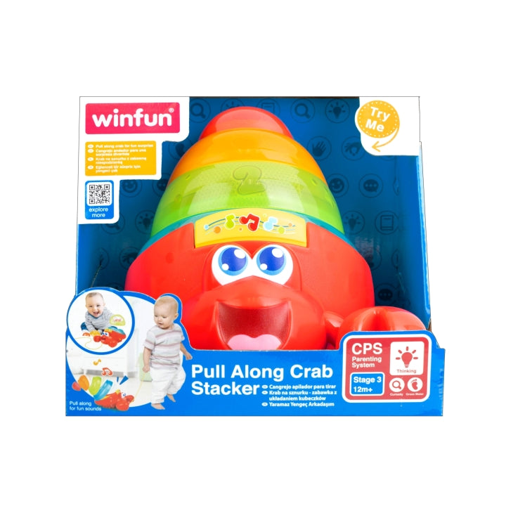 Winfun Pull Along Crab Stacker
