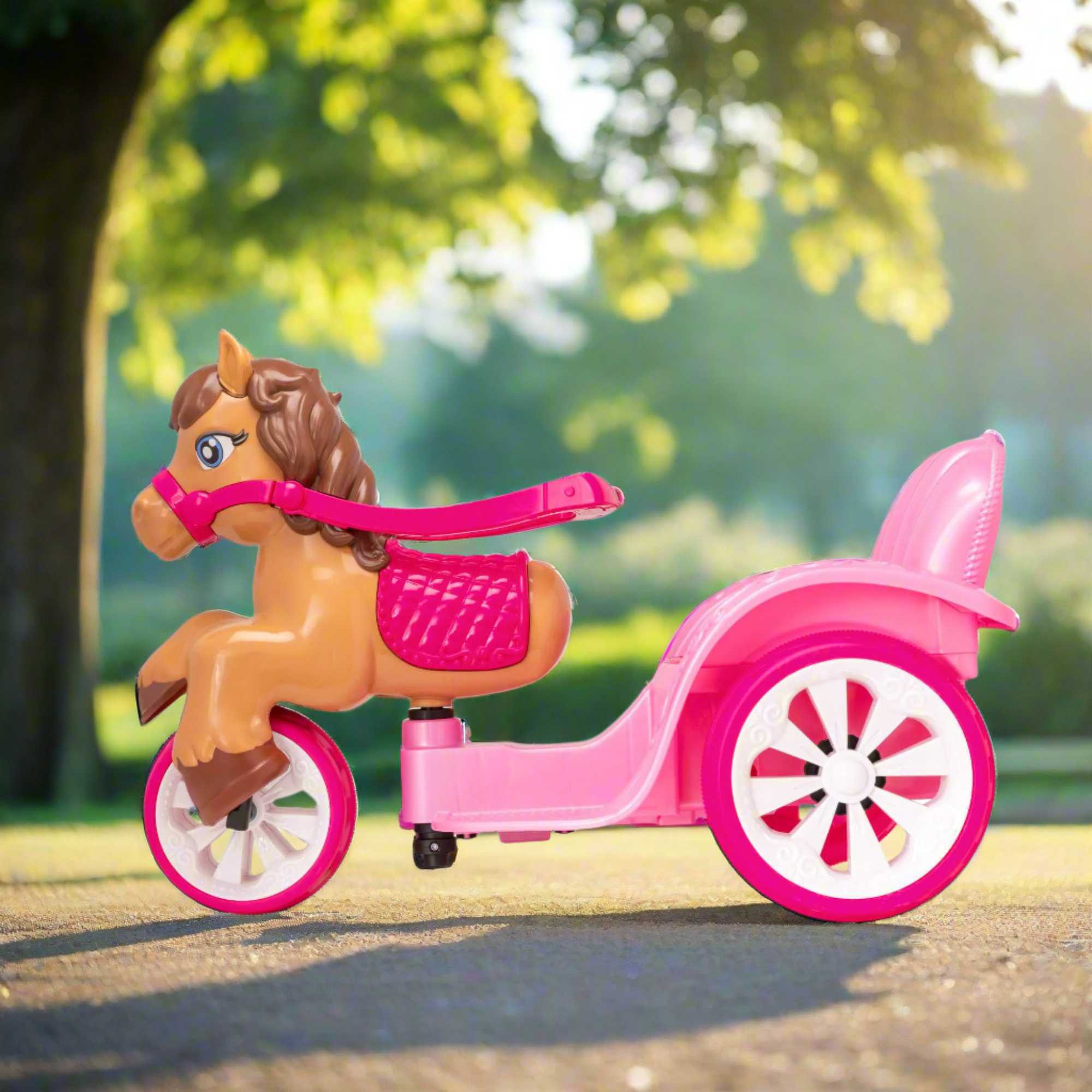 HTI Evo Ride On Pony Carriage 6v