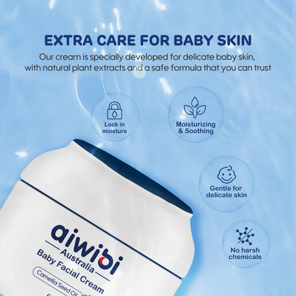 Aiwibi Natural Camellia Seed Oil Baby Moisturizing Facial Cream