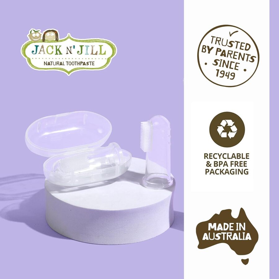 Jack N' Jill Silicone Finger Brush - Pack of 2