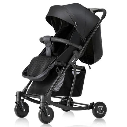Teknum 2 In 1 Glide Stroller (Black)