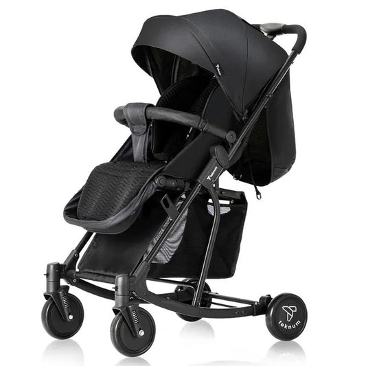 Teknum 2 In 1 Glide Stroller (Black)