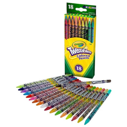 Crayola 18 Twistable Colored Pencils