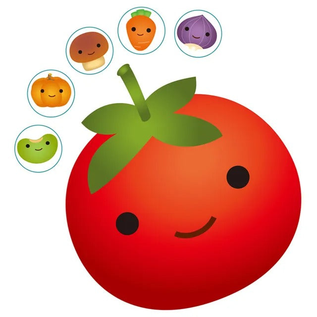 Little Story 6-in-1 Matching Puzzle – Vegetables.