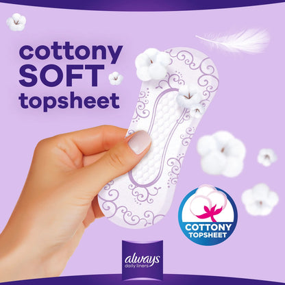 Always Liners Comfort & Protection (4x80)
