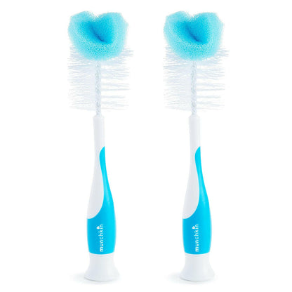 Munchkin Sponge Bottle Brush, 2 Pack.