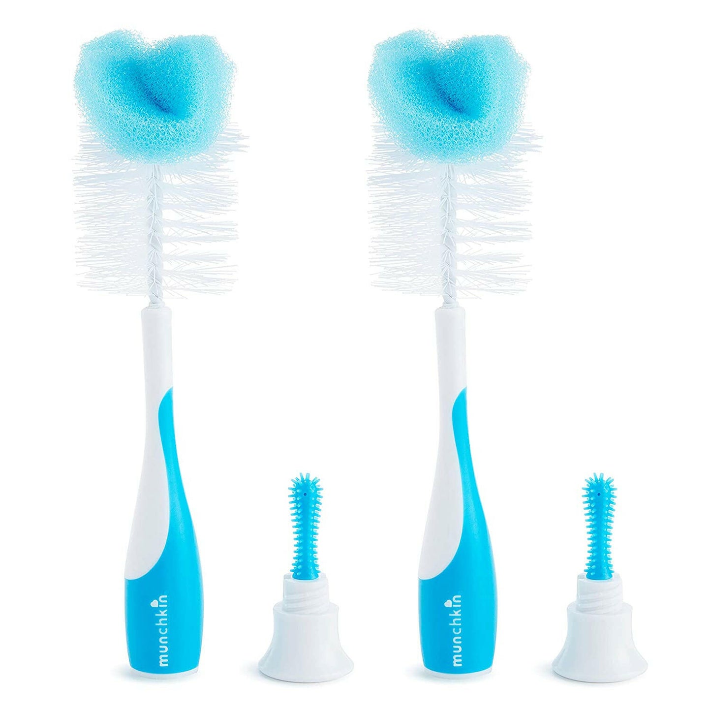 Munchkin Sponge Bottle Brush, 2 Pack.