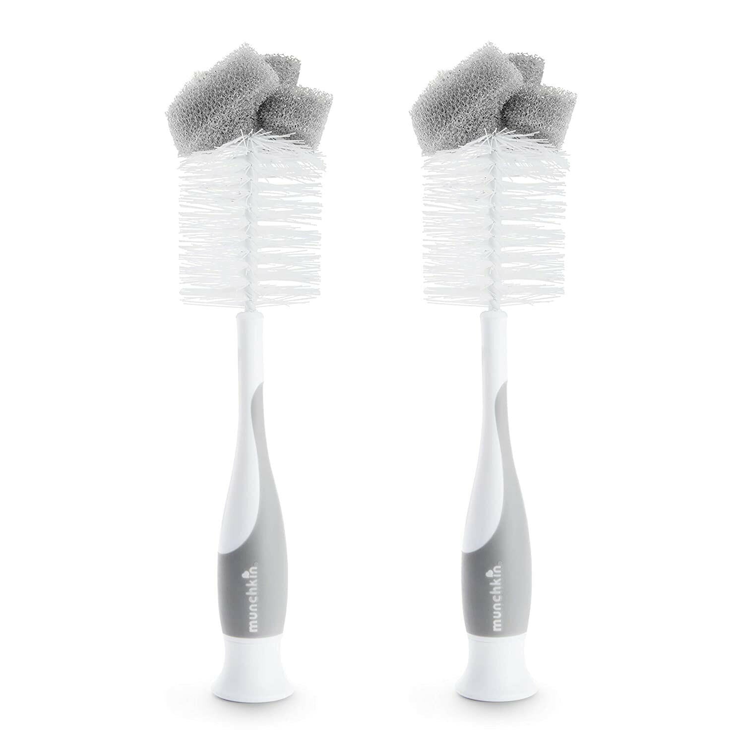 Munchkin Sponge Bottle Brush, 2 Pack.