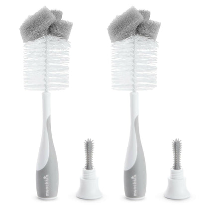 Munchkin Sponge Bottle Brush, 2 Pack.