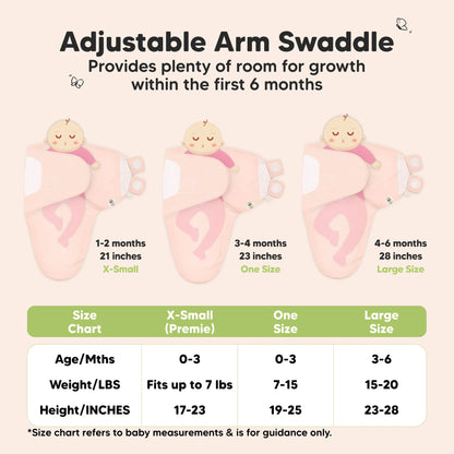 Keababies Soothe Swaddle Wrap (Angelic) - Pack of 3
