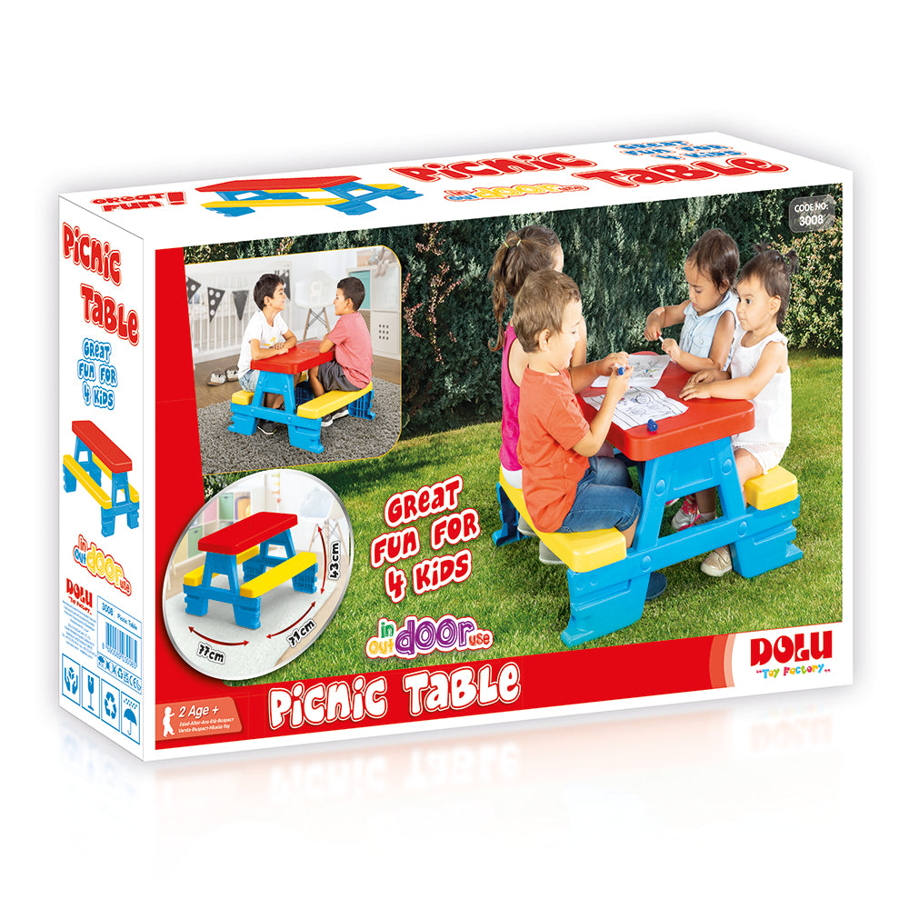 Dolu Picnic Table For The Set of 4