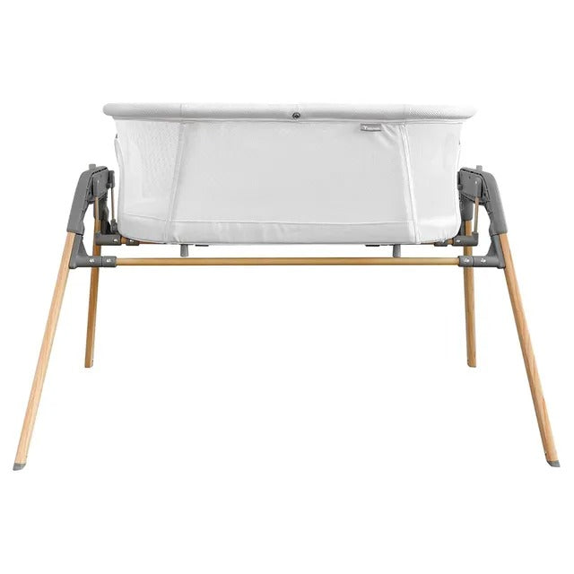 Teknum 3-in-1 Baby Cradle Bassinet With Mosquito Net – White.