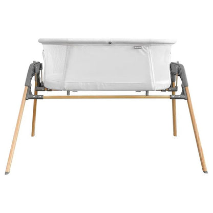 Teknum 3-in-1 Baby Cradle Bassinet With Mosquito Net – White.