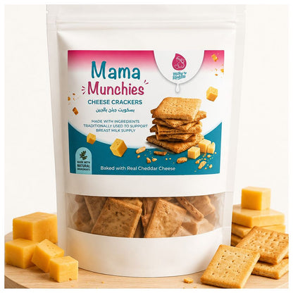 Milky Makers Mama Munchies Cheese Crackers