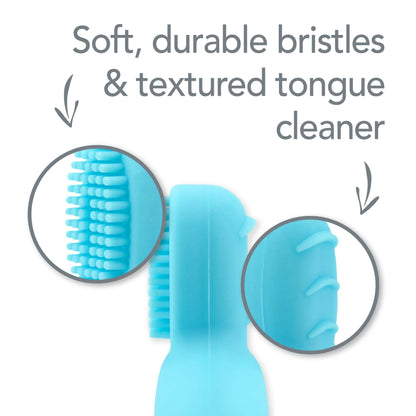 Green Sprouts Learning Toothbrush Made From Silicone (9-18 Months)