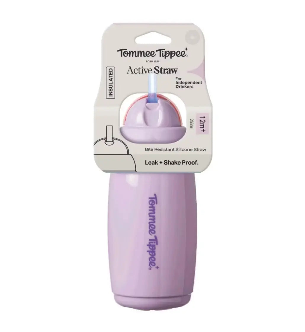 Tommee Tippee insulated Straw Cup (266ml).