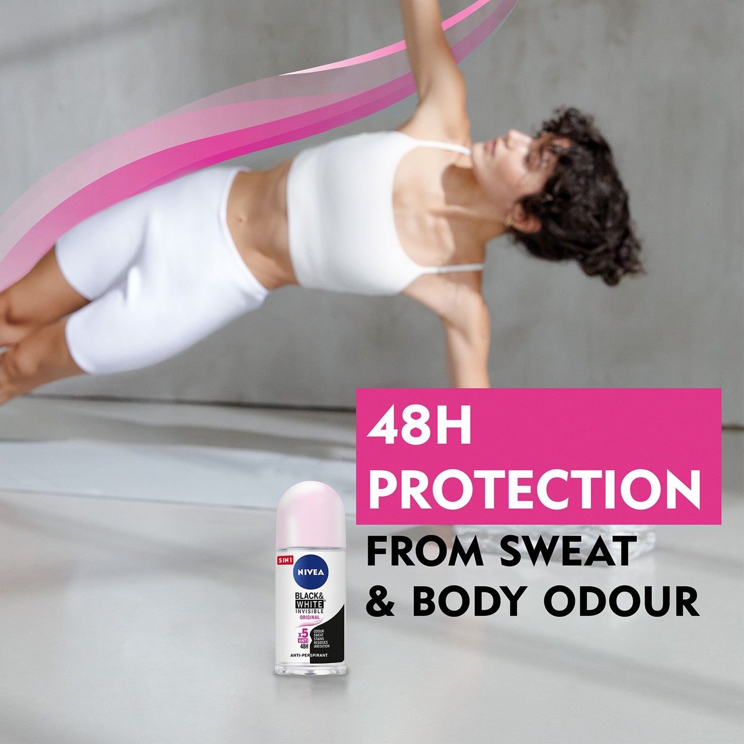 Nivea Female Roll On Black & White (50ml)