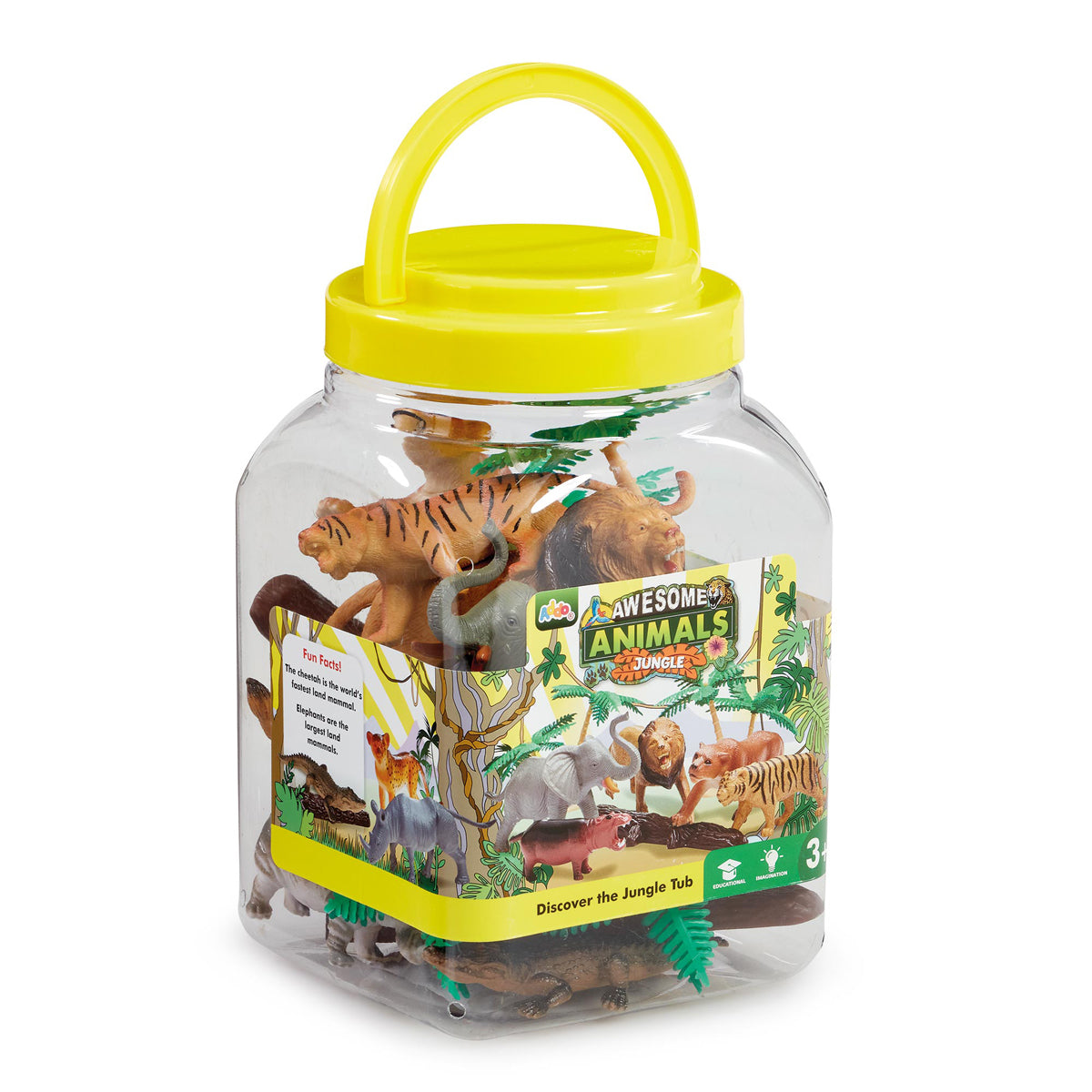 Addo Awesome Animal Disc Jungle Tub V2