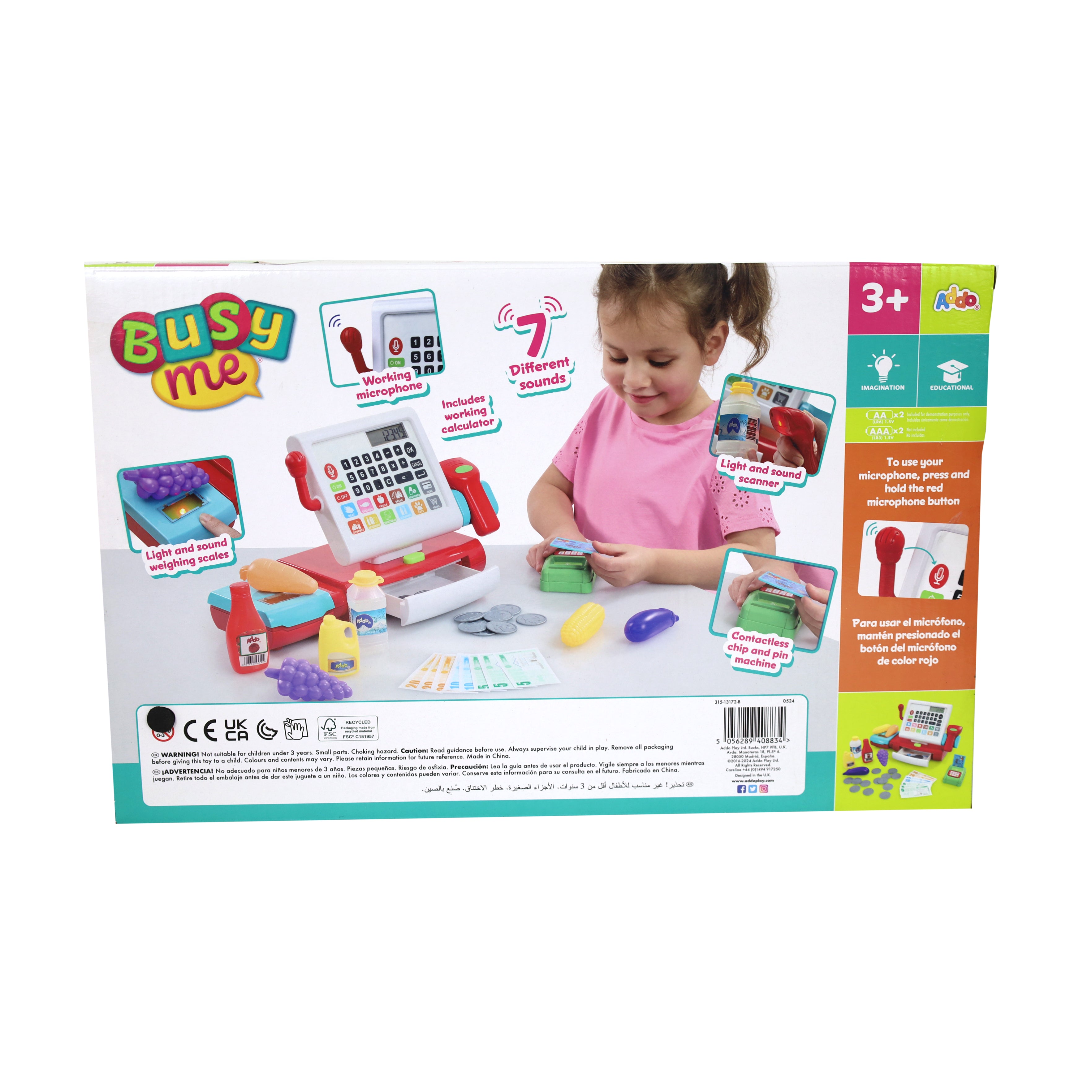 Addo Busy Me Cash Register V3 Bo 30pc