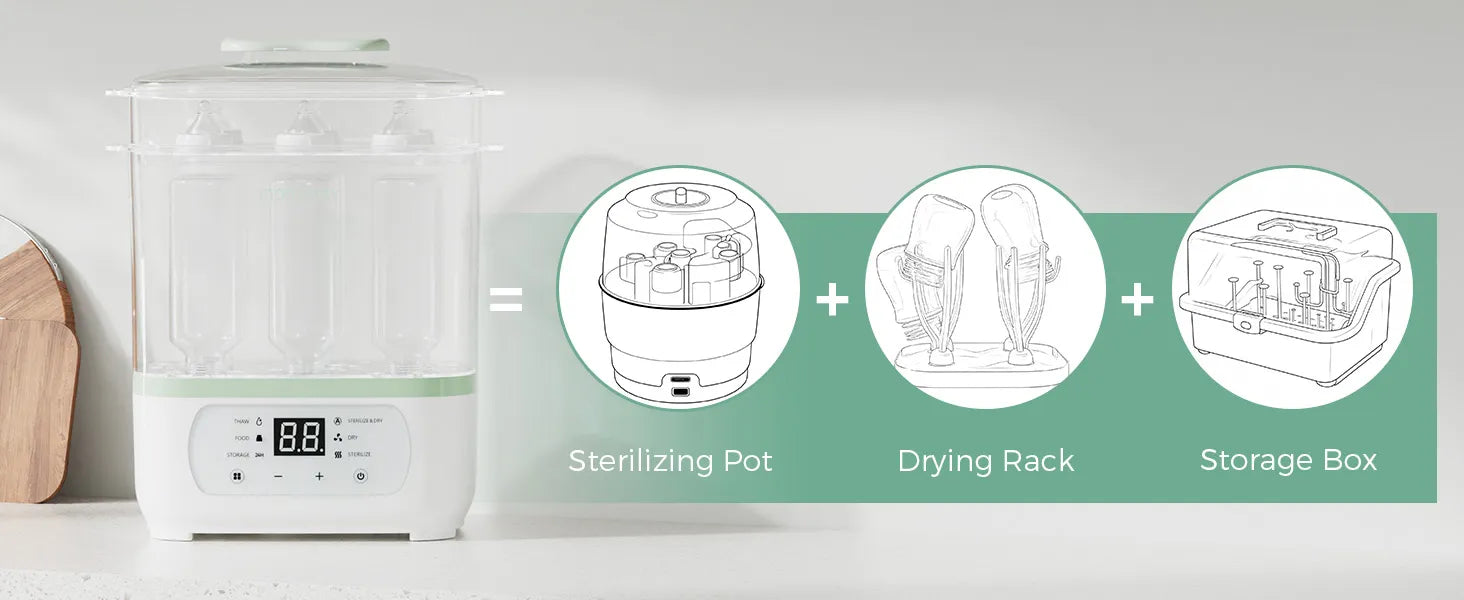Momcozy Bottle 8 in 1 Sterilizer and Dryer