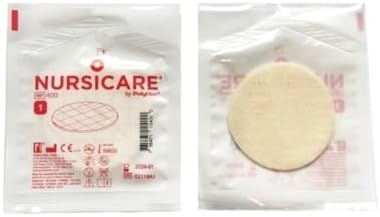 Nursicare PolyMem Therapeutic Breast Pads for Wounded, Cracked, Painful Nipples - Pack of 6