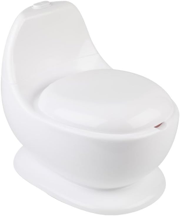 Bumble & Bird Stimulation Potty Training Seat W/ Music - White