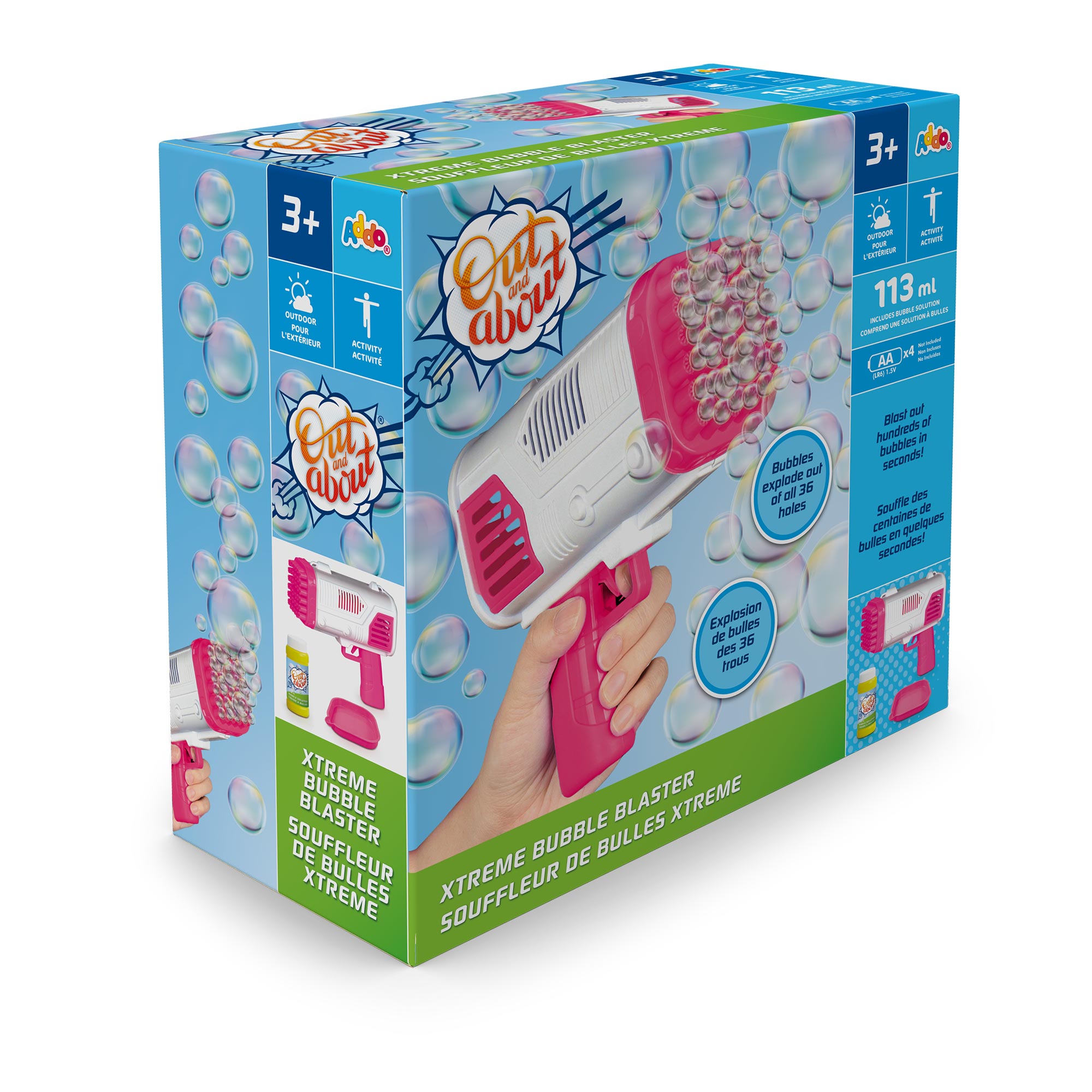 Addo Oa Bubble Xtreme Blaster (Pink)